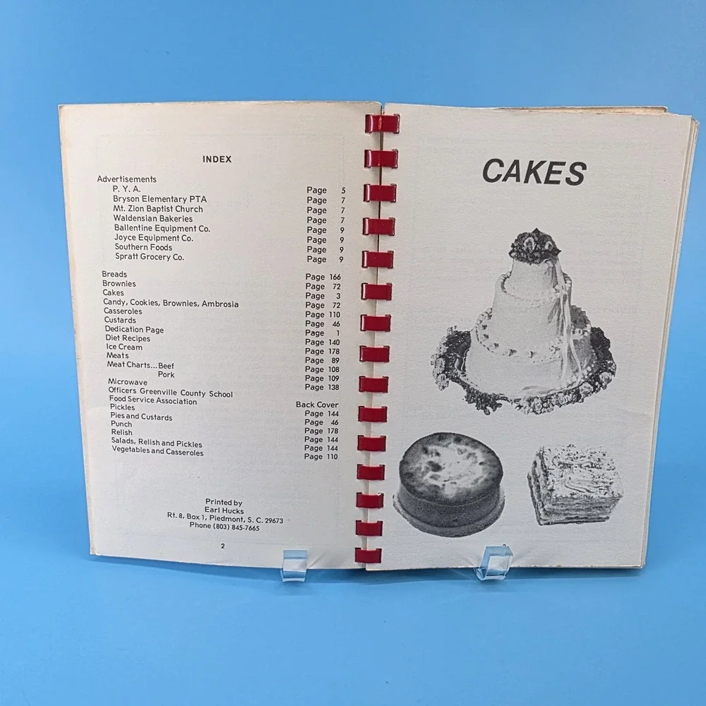 Greenville‎ County School Food Service Association Cookbook (South Carolina)